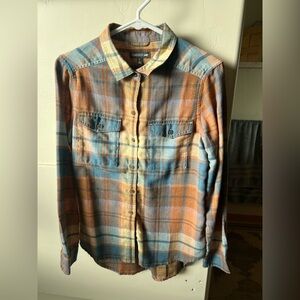 Toad & Co re-form flannel size small